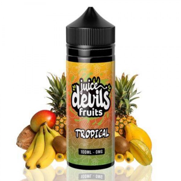 Juice Devils Tropical Fruits 100ml fara nicotina 70VG 30PG