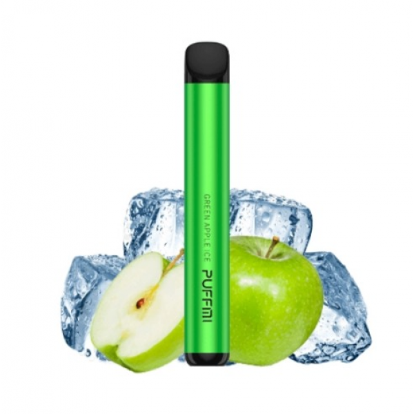 Din categoria Elf bar - Puff bar - Geek bar - Vaporesso Tx500 Puffmi Green Apple Ice 20mg